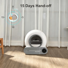 LitterLux Self-Cleaning Smart Litter Box | 65L, App Control, Odor Control